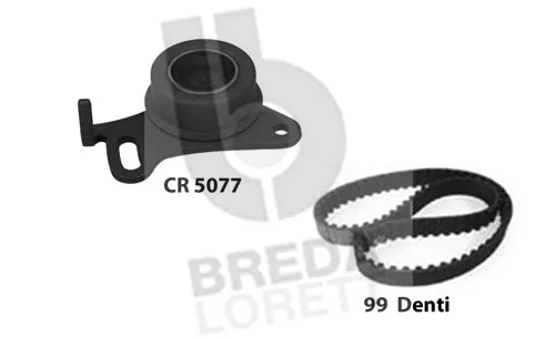 Kit de courroie crantée BREDA LORETT KCD0712