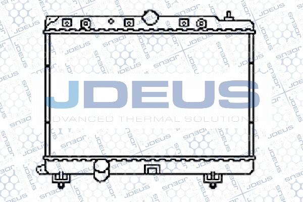 Radiateur, refroidissement du moteur JDEUS 002M12