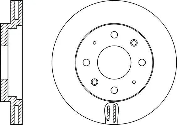 Disque de frein FIT FR0219V