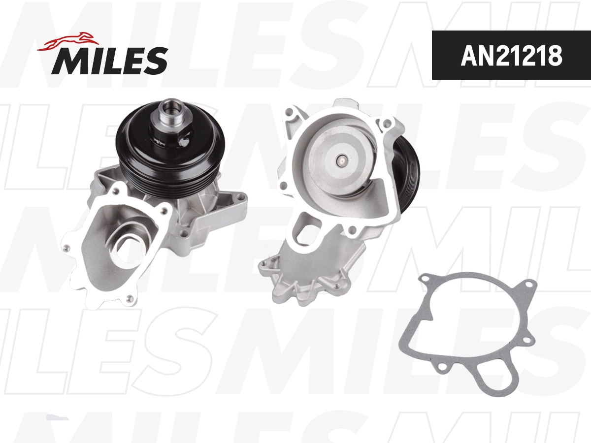 Pompe à eau, refroidissement du moteur MILES AN21218