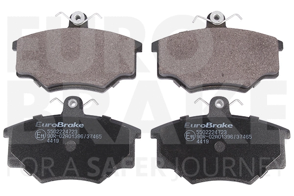 Kit de plaquettes de frein, frein à disque EUROBRAKE 5502224723