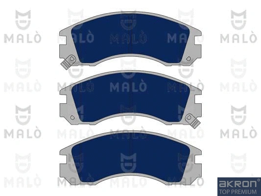Kit de plaquettes de frein, frein à disque AKRON-MALÒ 1050892