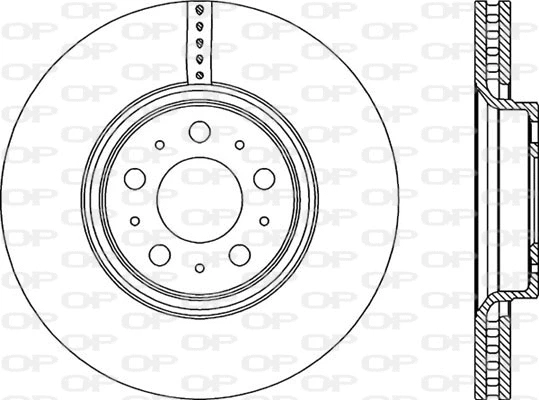 Disque de frein OPEN PARTS BDR1976.20