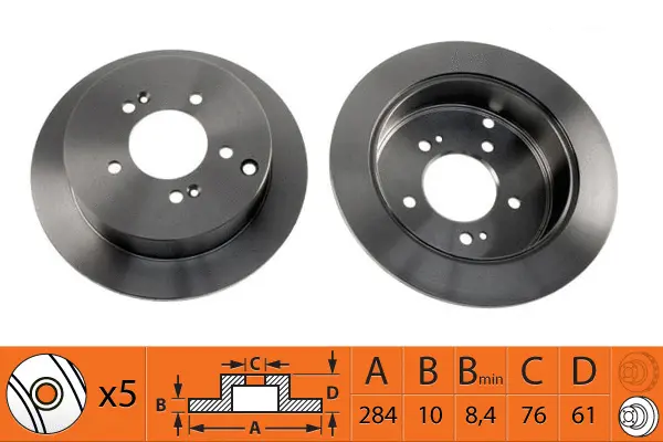 Disque de frein SB BR11111
