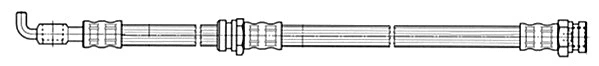 Flexible de frein CEF 511514