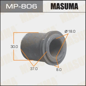 Coussinet de palier, ressort à lames MASUMA MP-806