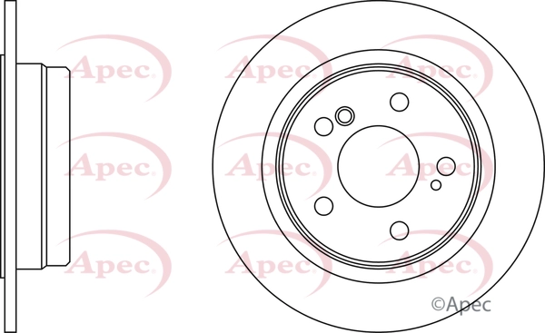 Disque de frein APEC DSK718
