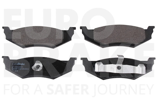 Kit de plaquettes de frein, frein à disque EUROBRAKE 5502229317