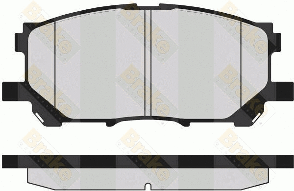 Kit de plaquettes de frein, frein à disque Brake ENGINEERING PA1649