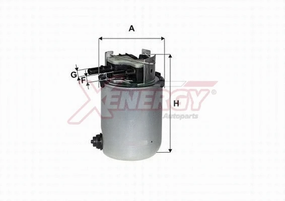 Filtre à carburant AP XENERGY X1598579