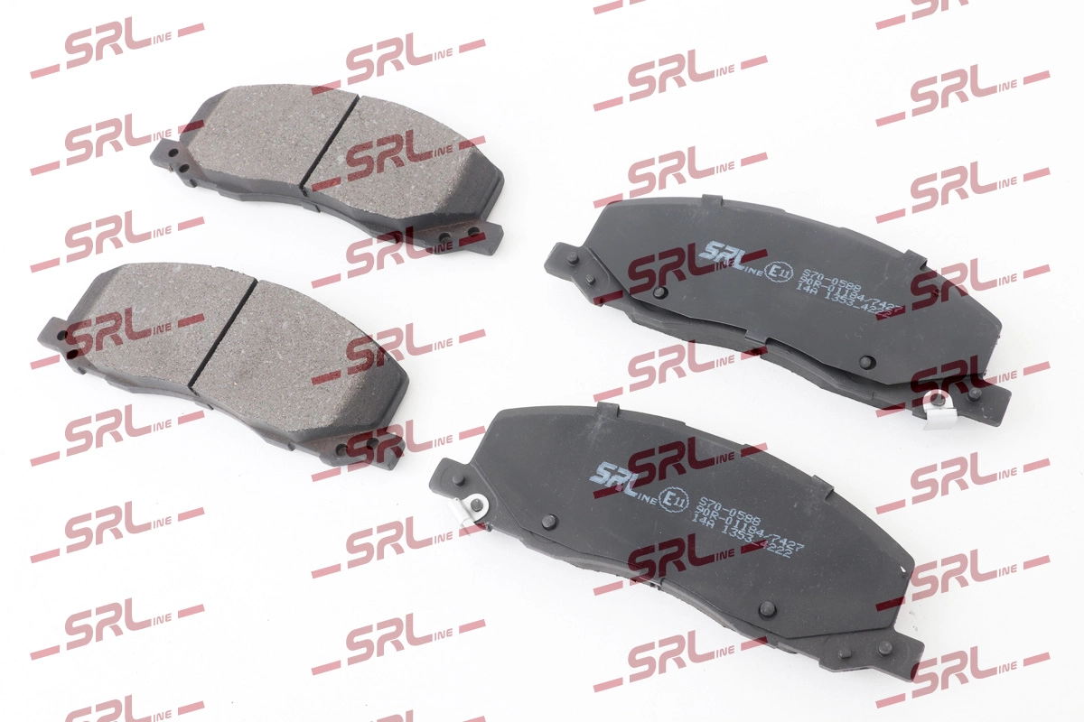 Kit de plaquettes de frein, frein à disque SRLine S70-0588