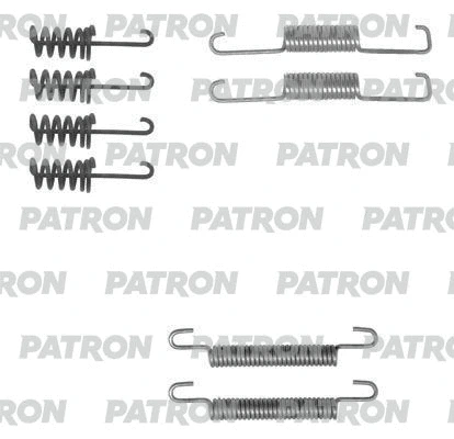 Kit d'accessoires, mâchoires de frein de stationnement PATRON PSRK0264