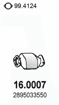 Catalyseur ASSO 16.0007