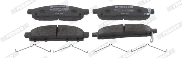 Kit de plaquettes de frein, frein à disque FERODO FDB5226