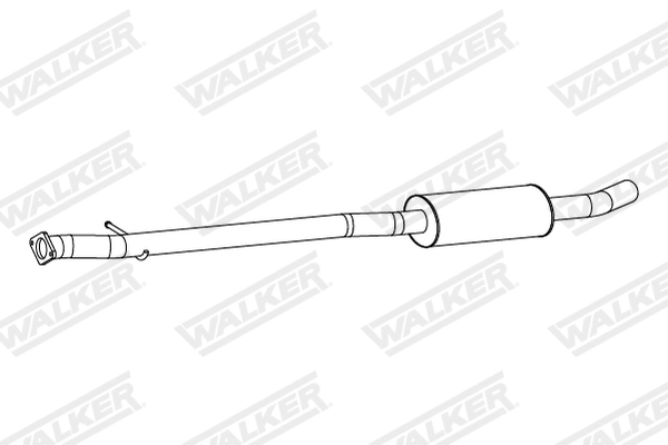 Silencieux central WALKER 24335