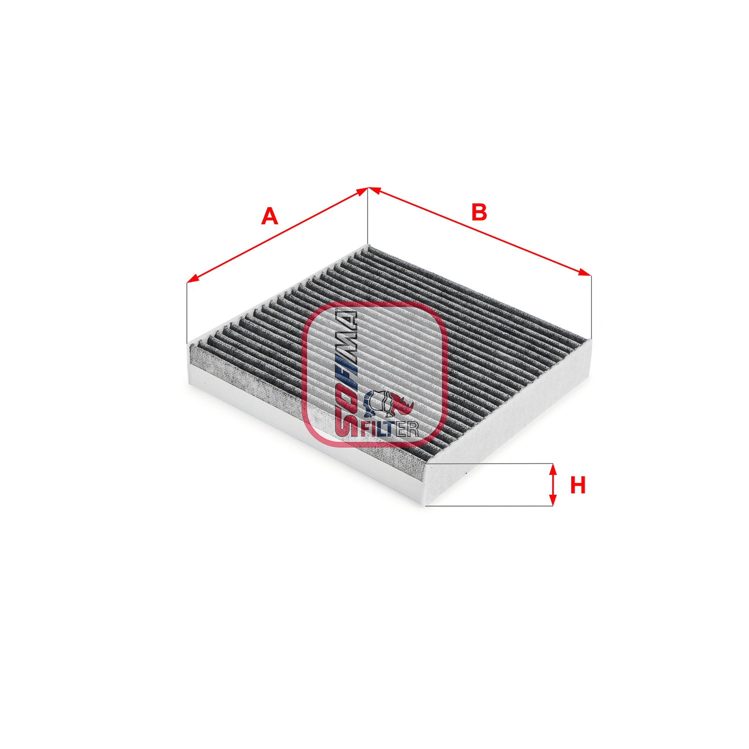 Filtre, air de l'habitacle SOFIMA S 4274 CA