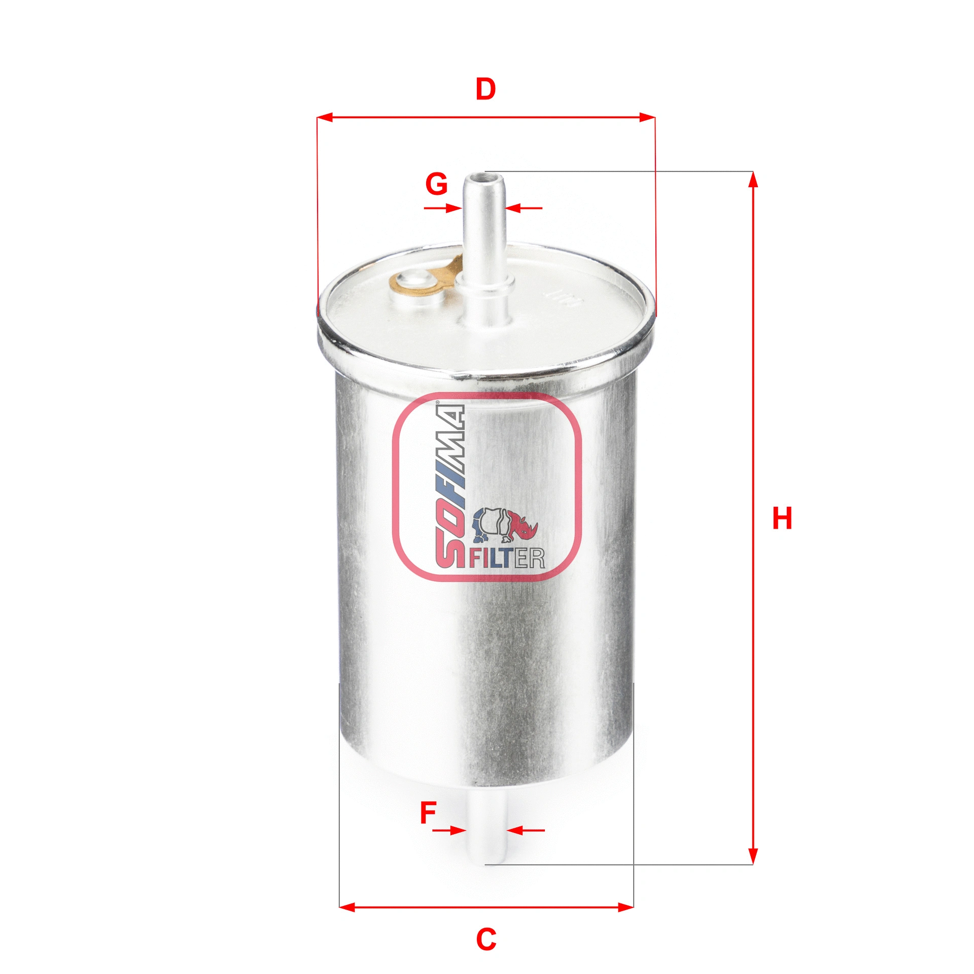 Filtre à carburant SOFIMA S 1835 B