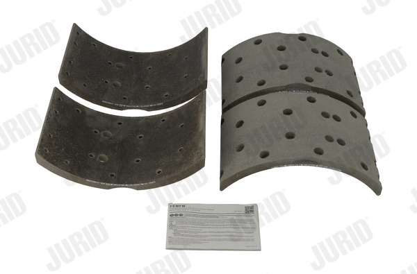 Kit de garnitures de frein, frein à tambour JURID 1950301510