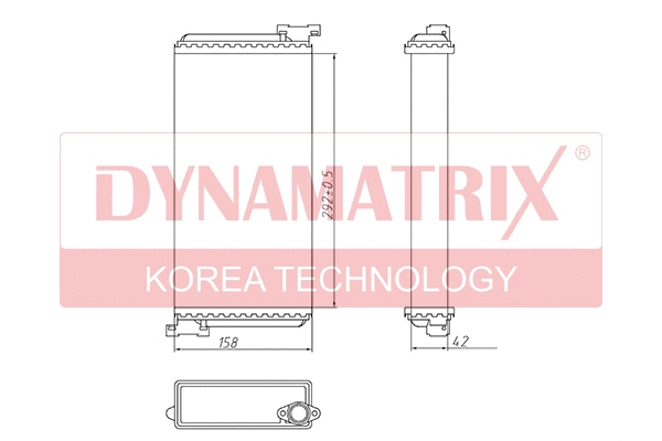 Système de chauffage DYNAMATRIX DR72002