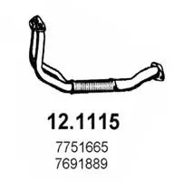 Tuyau d'échappement ASSO 12.1115