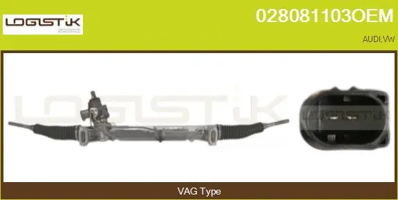Crémaillère de direction LGK 028081103OEM
