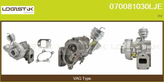 Turbocompresseur, suralimentation LGK 070081030LJE
