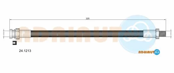 Flexible de frein ADRIAUTO 24.1213