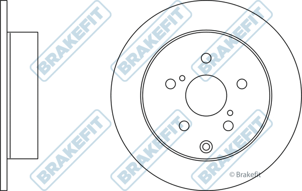 Disque de frein APEC SDK6509
