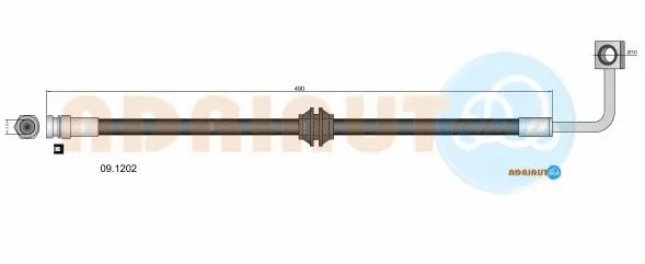 Flexible de frein ADRIAUTO 09.1202