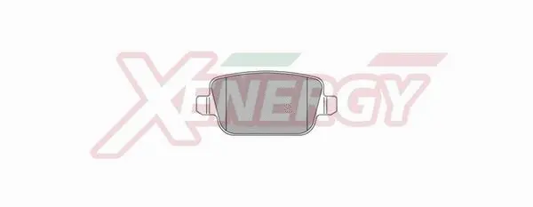 Kit de plaquettes de frein, frein à disque AP XENERGY X40994