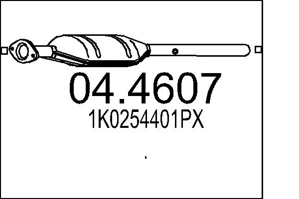 Catalyseur MTS 04.4607