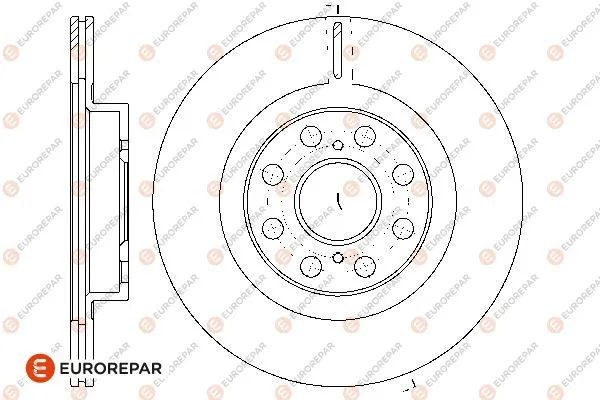 Disque de frein EUROREPAR 1676009180