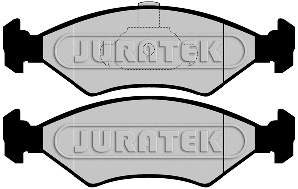 Kit de plaquettes de frein, frein à disque JURATEK JCP1081