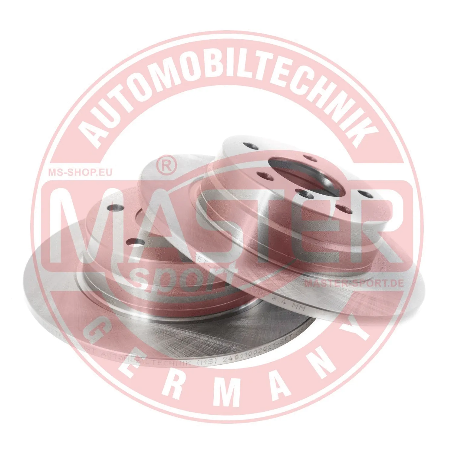 Disque de frein MASTER-SPORT GERMANY 24011002021-SET-MS