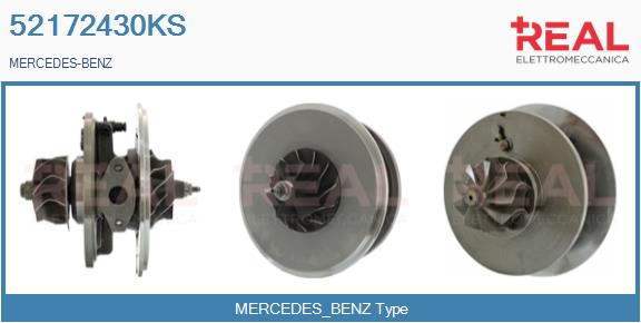 Groupe carter, turbocompresseur REAL 52172430KS