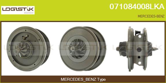 Groupe carter, turbocompresseur LGK 071084008LKA