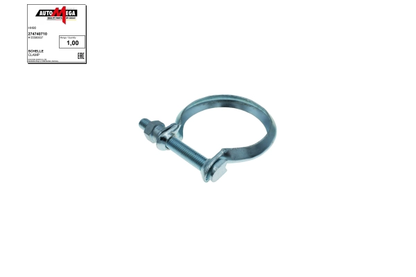 Raccord de tuyau, système d'échappement AUTOMEGA 274740710