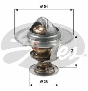 Thermostat, liquide de refroidissement GATES-SEA TH47685G1