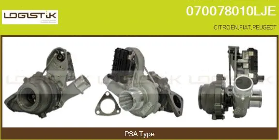Turbocompresseur, suralimentation LGK 070078010LJE