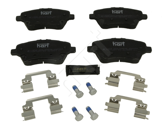 Kit de plaquettes de frein, frein à disque HART 254 220