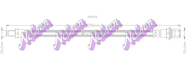 Flexible de frein KAWE H1443