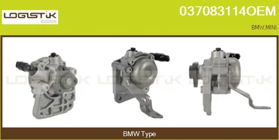 Pompe hydraulique, direction LGK 037083114OEM