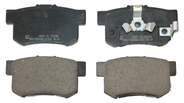 Kit de plaquettes de frein, frein à disque National NP2851
