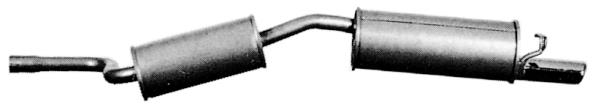 Silencieux arrière VEGAZ GmbH FTS-102