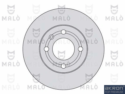 Disque de frein AKRON-MALÒ 1110158