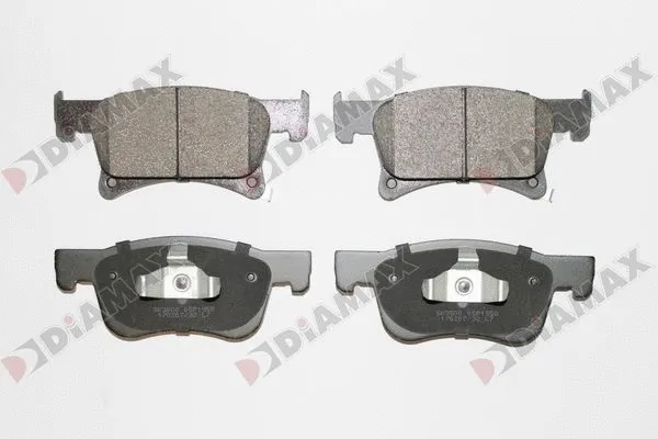 Kit de plaquettes de frein, frein à disque DIAMAX N09848