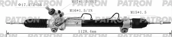 Crémaillière, crémaillère de direction PATRON PSG3124