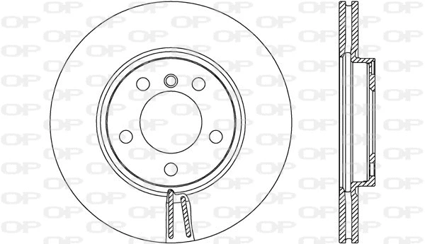 Disque de frein OPEN PARTS BDR2610.20