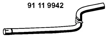 Tuyau d'échappement EBERSPÄCHER 91 11 9942