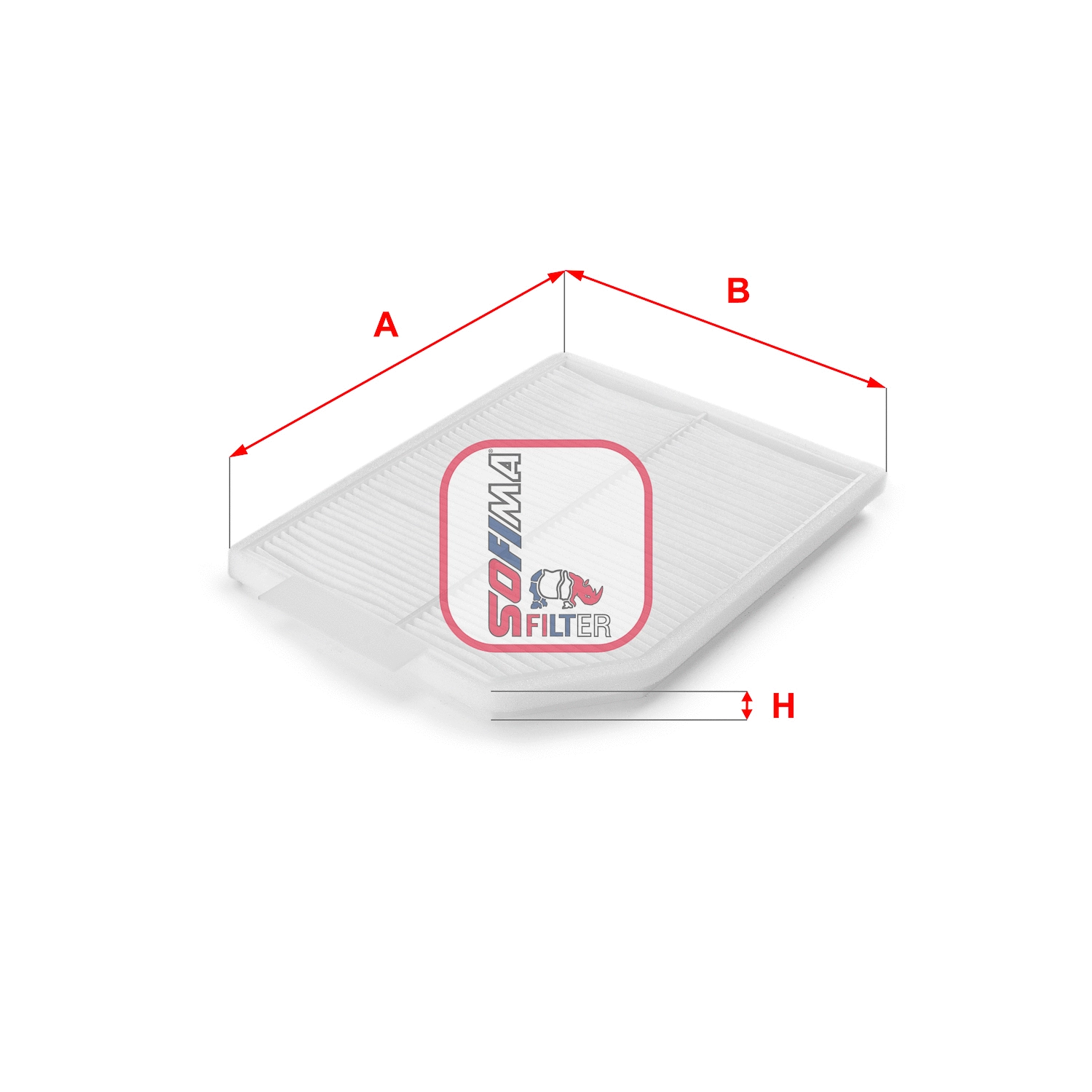 Filtre, air de l'habitacle SOFIMA S 3018 C